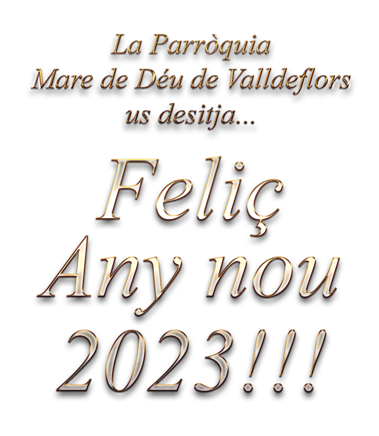 Feliç any nou 2023!