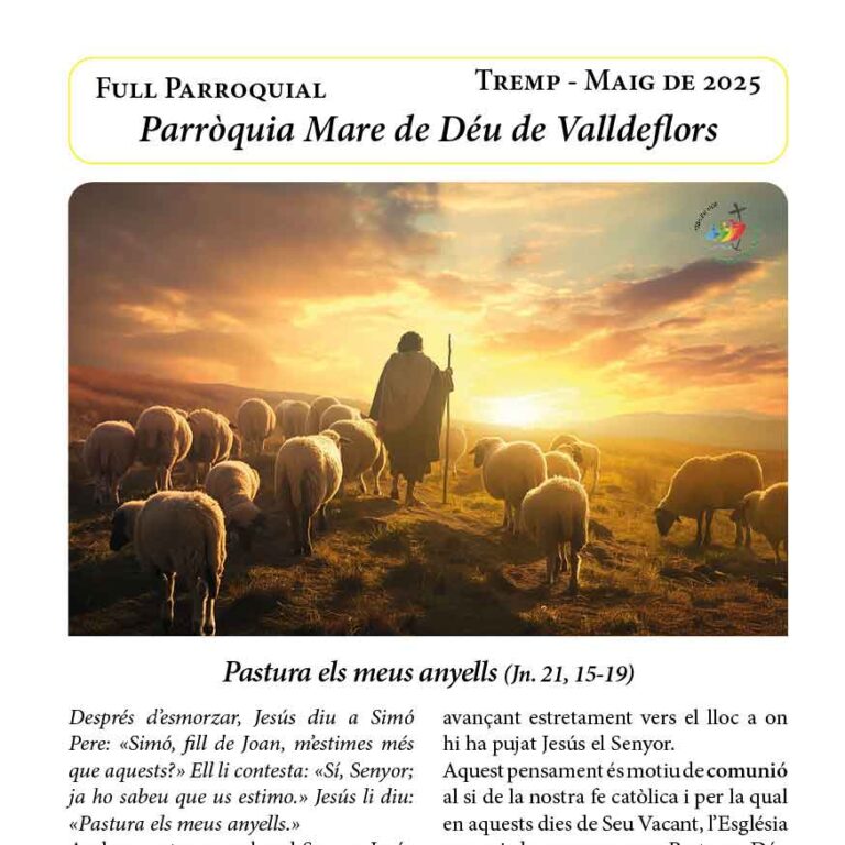 Full Parroquial – Maig 2025