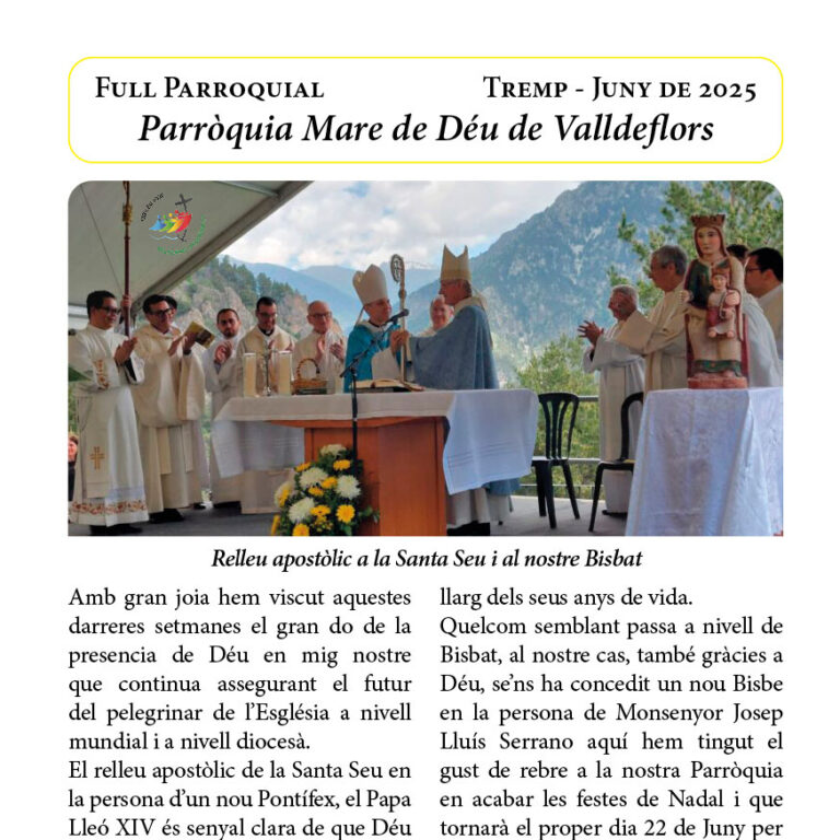 Full Parroquial – Juny 2025
