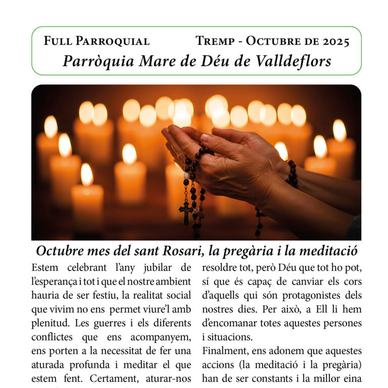 Full Parroquial – Setembre 2025