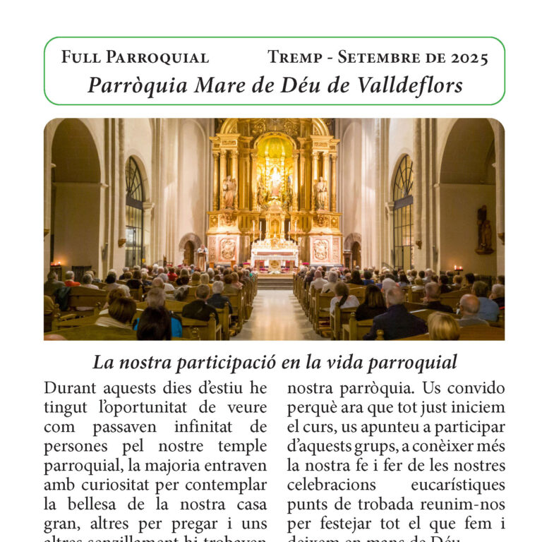 Full Parroquial – Setembre 2025
