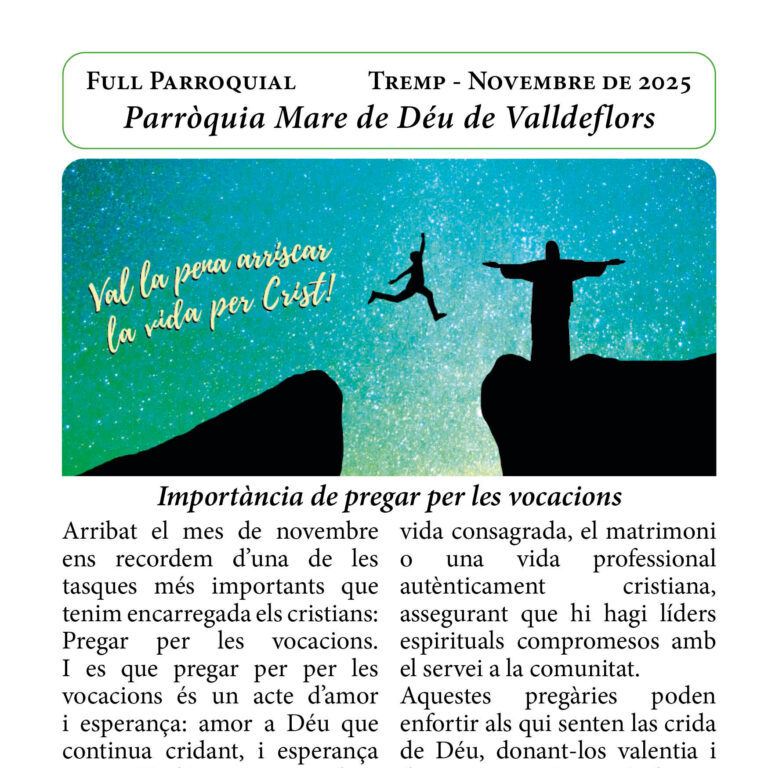 Full Parroquial – Novembre 2025