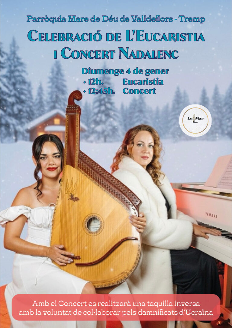Missa cantada i concert Nadalenc