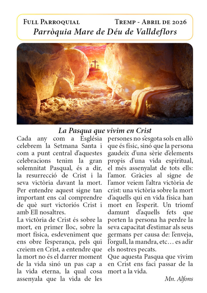 Full Parroquial – Abril 2026